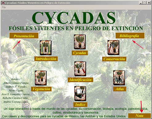 cycadas menu