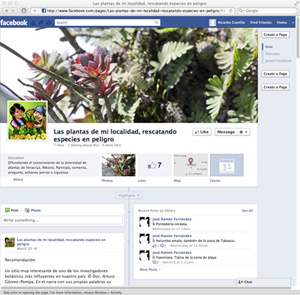 Plantas de mi localidad facebook